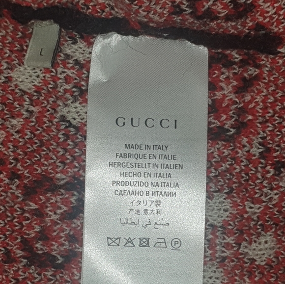 Gucci GG diamond wool sweater